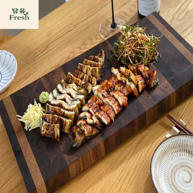 통영 자연산 손질 바다 장어 특대, 1박스, 1kg(소스2종)