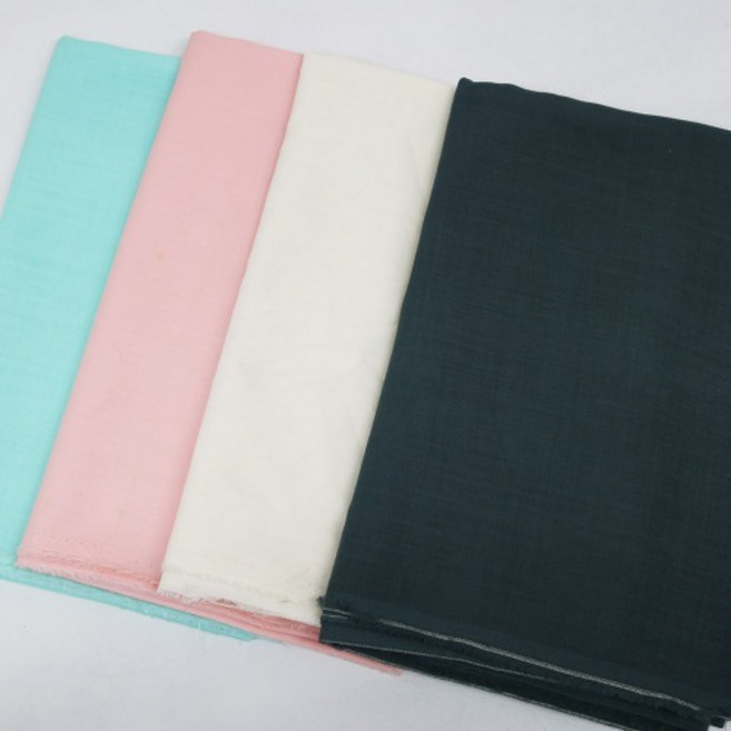 실크 4종, 150cm x 90cm 1마, 아이보리