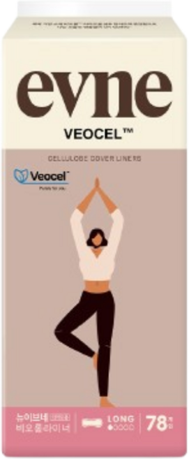 이브네 비오 롱라이너 생리대, 롱, 78개입, 1개