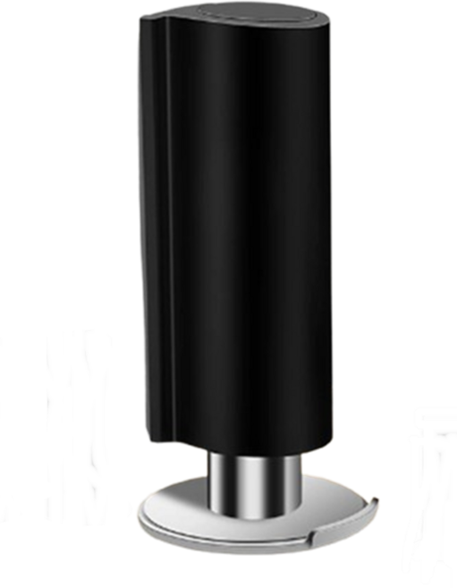 무타공 접착식 방문 고정 자석 도어스토퍼, 블랙, 1개