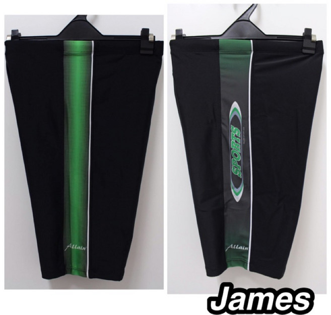 【詹姆士的店】台灣製男款五分泳褲 耐穿及膝泳褲 游泳/泡湯適用