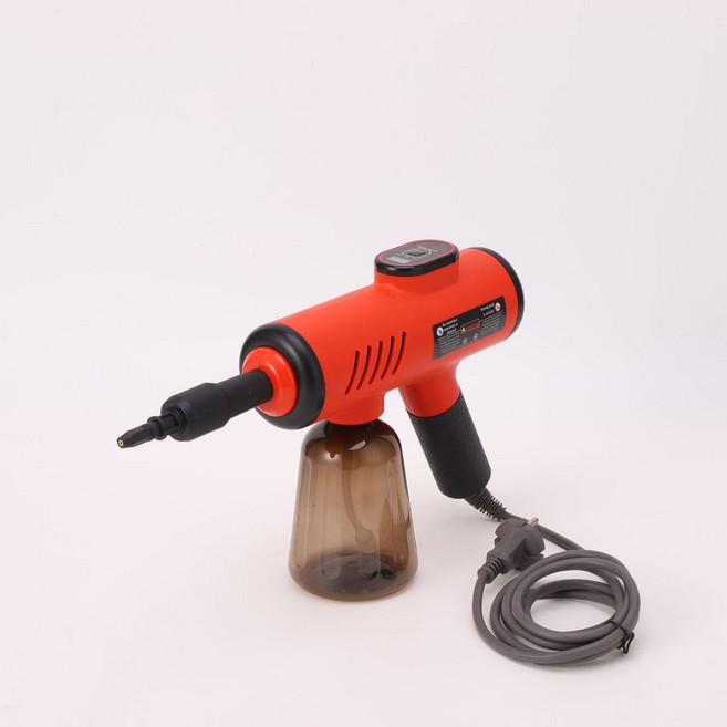 110V 高溫高壓蒸汽清洗機 適用於空調廚房油煙機清潔, 008紅色,110V使用電壓