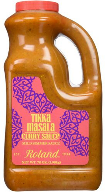 롤랑 푸드 티카 마살라 카레 소스 특선 수입 식품 70 Roland Foods Tikka Masala Curry Sauce Specialty Imported Food 70, 1개