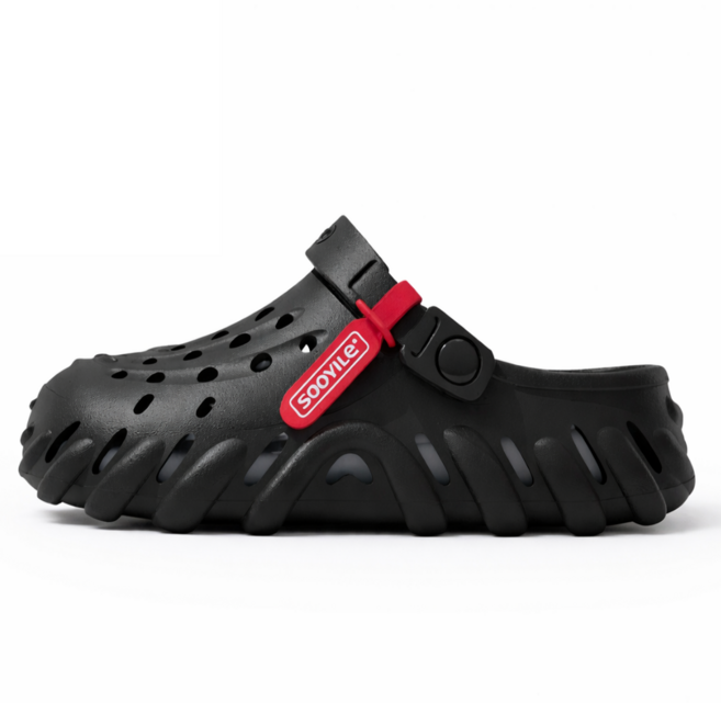 더보누르 남성 족저근막 무중력 쿠션 리커버리 아치 샌들 슬리퍼