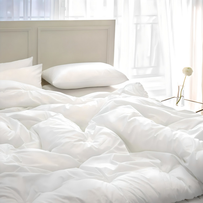 그래이불 국내산 순수 오가닉 코튼 호텔 차렵이불