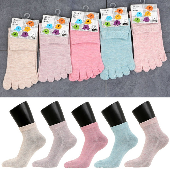 예쁘니양말 (205)-여성넵사포인발가락5족set 유니크한 디자인 너무 이뻐요