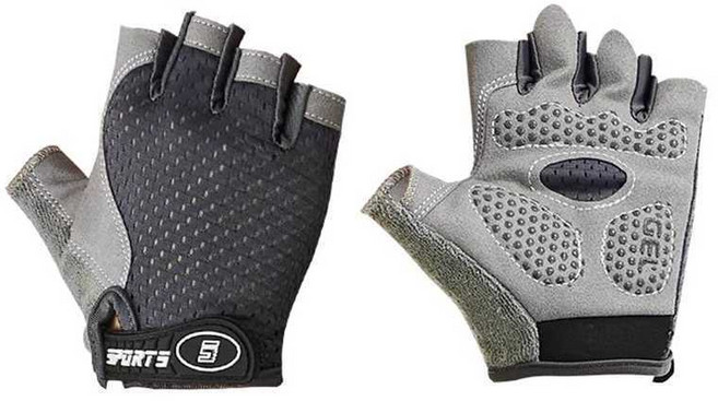 클라이밍장갑 어린이 운동 장갑 역도 헬스 트레이닝 피트니스, 핑크 메쉬, 1개