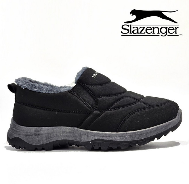 슬레진저 겨울 털 슬립온 발편한 방한신발 여성 남성 경량 방한 털신 미끄럼방지 패딩슈즈 겨울 운동화 방한화