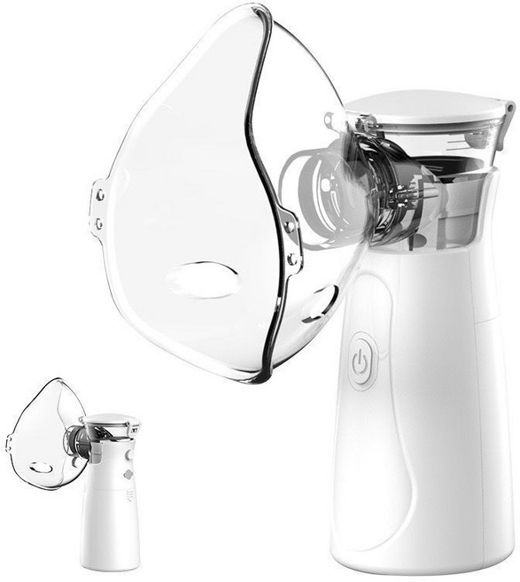 [호흡기치료기] 휴대용 초음파 흡입기 가정용네블라이저 N1-A86 WX006, 1개