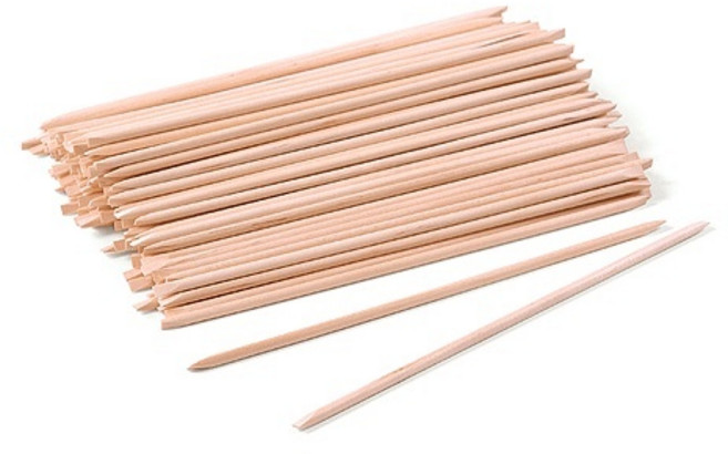 오렌지 우드스틱 1개 10개 100개, 우드