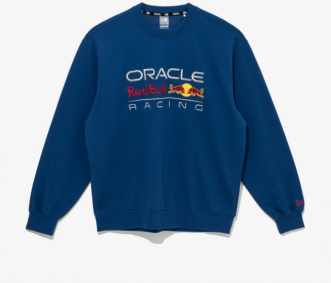 뉴에라 오라클 레드불 레이싱 베이직 맨투맨 블루 14855315