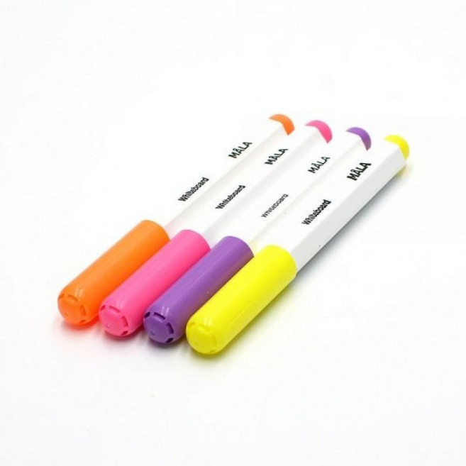 MALA 몰라 화이트보드마카 4색, 상세페이지 참조, 상세페이지 참조