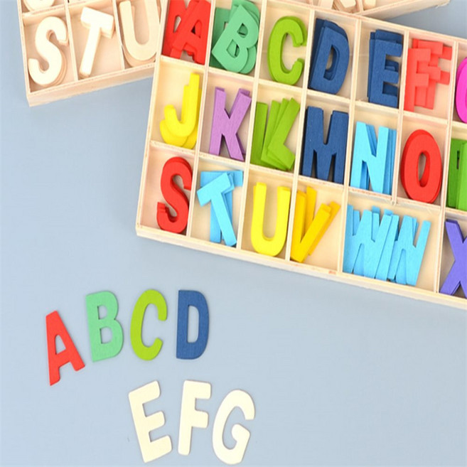 알바펫 원목 유아영어따라쓰기, 나무색