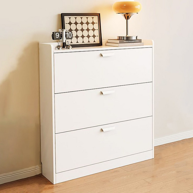 심플한 모던한 소형 아파트용 현관 슬림신발장 공간절약 대용량 수납 신발장, 3단, 1000*170*1080mm