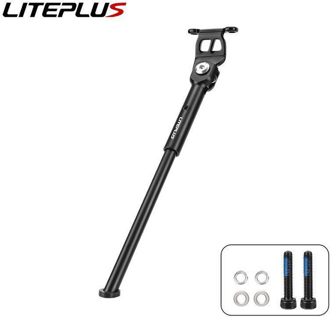 자바 네오3 킥스탠드 자전거 거치대 16인 20인치 자전거 발판, 블랙-카본