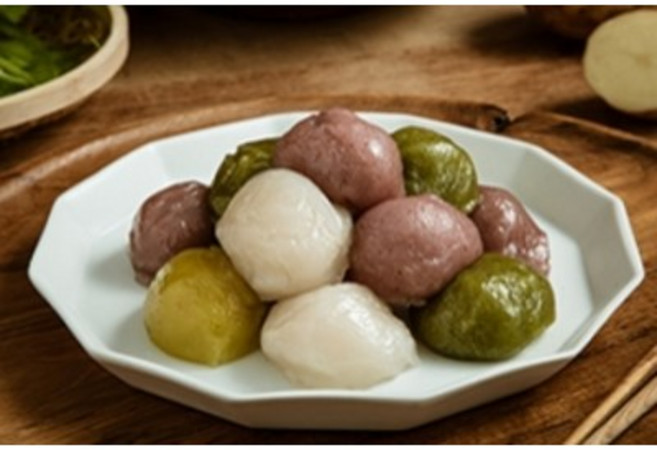 산채가 강원도 친환경 냉동 감자떡 1kg, 2개