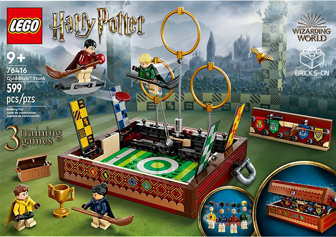 레고 해리포터 76416 퀴디치TM 트렁크, 혼합색상, 1개