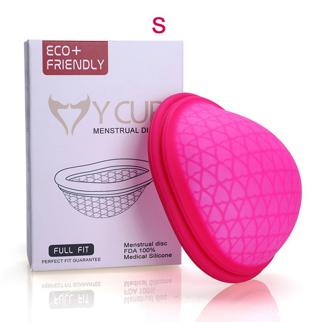 Friendly 삽입형 실리콘 생리컵 생리대 안전한 닉스컵 월경컵 L/S 사이즈