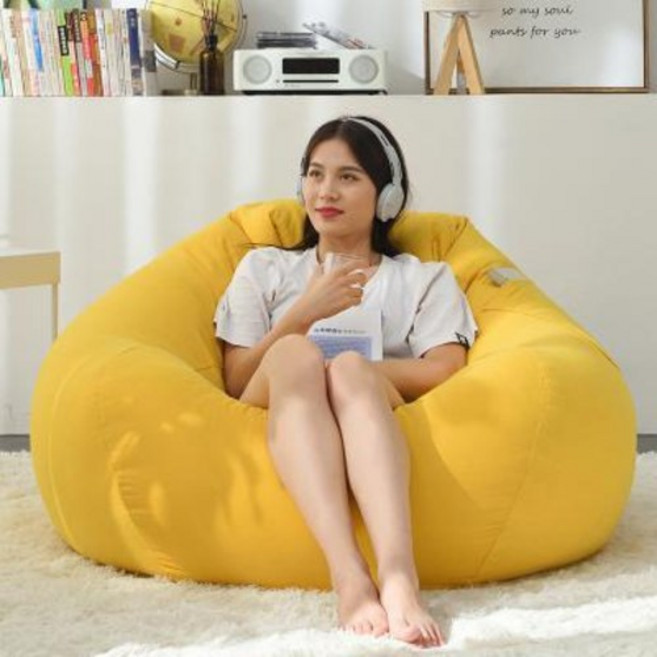 빈백 에어쇼파 1인용 무중력 슬립온 소파 빈대형 1인용 침실 다다미 작은 소파 빈대 베란다 레포츠 의자, 오류 발생시 문의 ( OK LIFE )