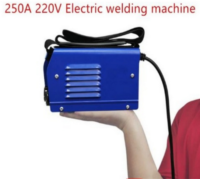 소형용접기 가정용용접기 IGBT220-250A 가정용 소형 전기 용접기 휴대용 완전 자동 구리 미니 220V 250A, A 220v, 1개