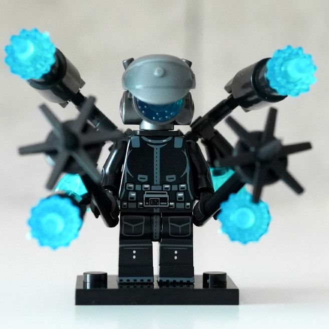 핸드브릭 팩토리 커스텀 미니브릭 피규어 스키비디 토일렛 호환 블록호환, 95. 플라즈마 비행요원, 1개