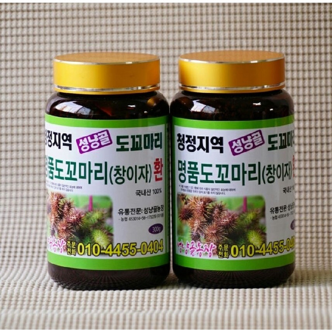 명품 도꼬마리 열매 환 분말 티백차, 도꼬마리 열매 x2봉, 1개