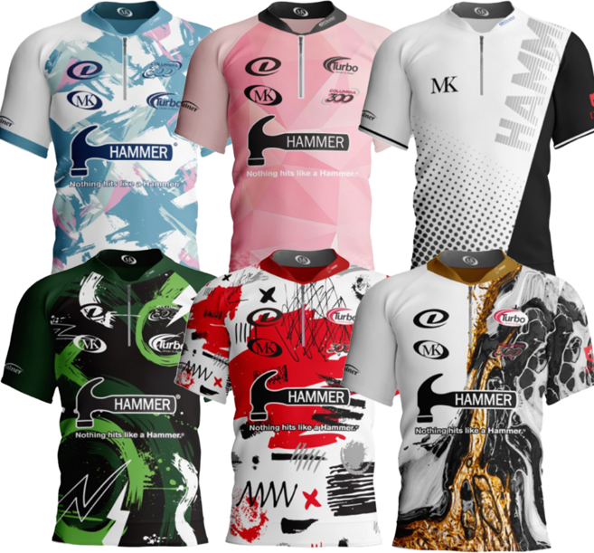 햄머 기능성 쿨 티셔츠 볼링 유니폼 스포츠 티셔츠 전사 클럽티 볼링티 의류