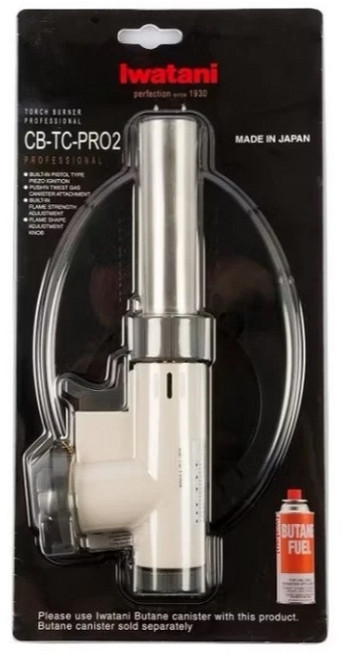 Iwatani 日本岩谷職人料理 日本製, 1個, 360度兩段式瓦斯槍附底座