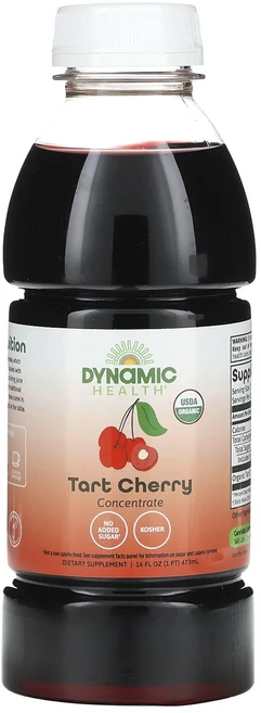 행복하고 건강하게 Dynamic Health 타트체리 농축물 473ml(16fl oz) 백년회로하세요, DynamicHealth타트체리농축물473ml16flo, 473ml - 쿠팡