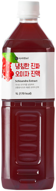 이제부터 냉침한 진짜 오미자 진액, 1L, 1개입, 1개
