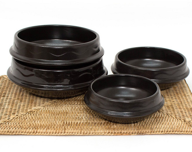 경산세라믹 초강도내열 오모가리 뚝배기 가마솥 영양밥 계란찜 업소용뚝배기, 1개, 오모가리5호