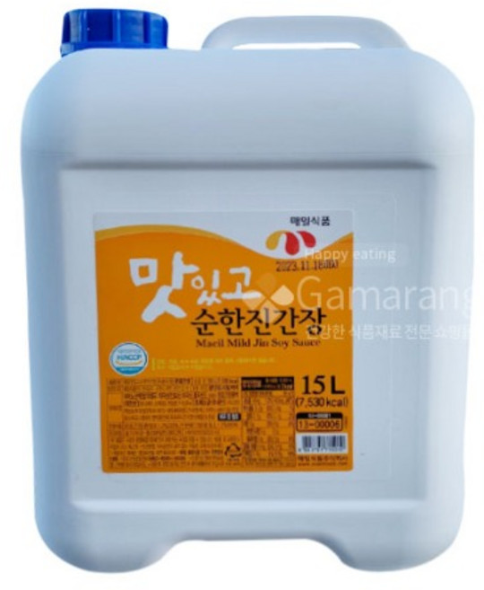 매일 순한진간장 15L 게장 양념 조림 소스 볶음, 1개