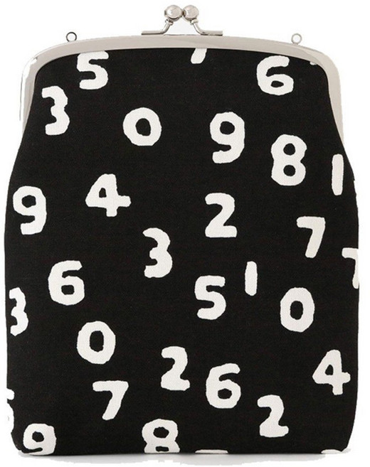 소우소우 가마구치백 숫자패턴 미니백 미니가방