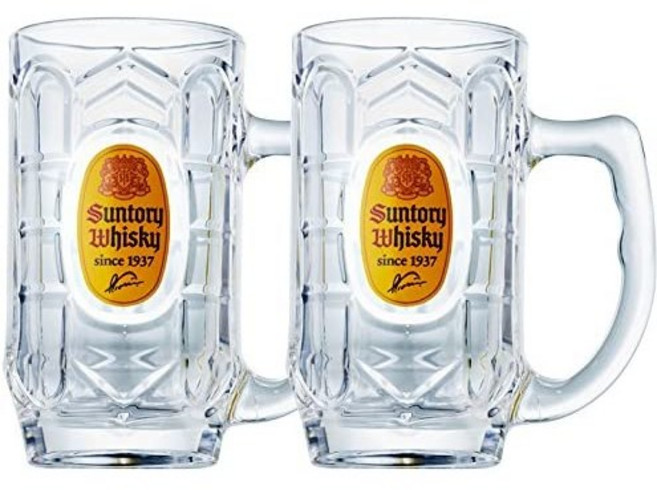산토리 하이볼 위스키 유리잔 x 2세트, 2개