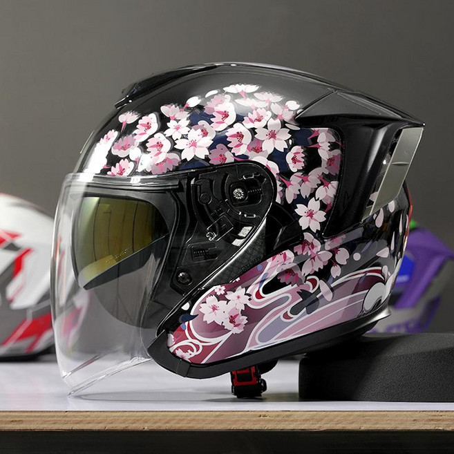 RSV 機車安全頭盔, R05 - 黑櫻花