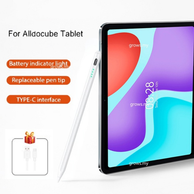 Alldocube iPlay60 용 액티브 스타일러스 펜 10.95 50 iPlay 50 Mini Pro 40H 50S KPad iwork20 Pro 스크린 페인팅 터치 펜 연필, [01] 옵션1