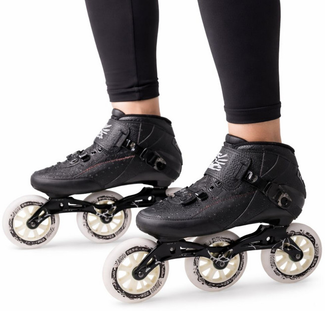 인라인 스케이트 스피드 스케이팅 롤러 3륜 4륜, 1개