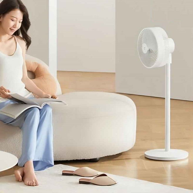 샤오미 미지아 6세대 스마트 저소음 에어 선풍기 써큘레이터 탁상 스탠드형 BPLDS06DM, BPLDS06DM 화이트, 1개
