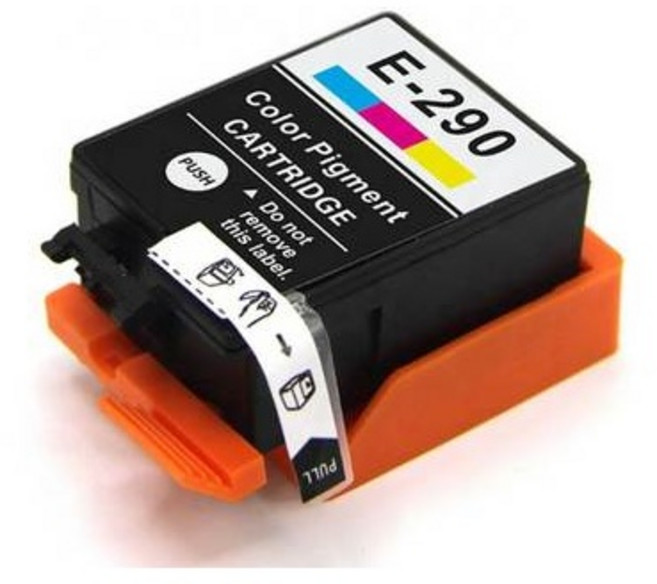 印彩 Epson 290 T290 環保墨水匣 WF-100 WF-110, 彩色, 1個