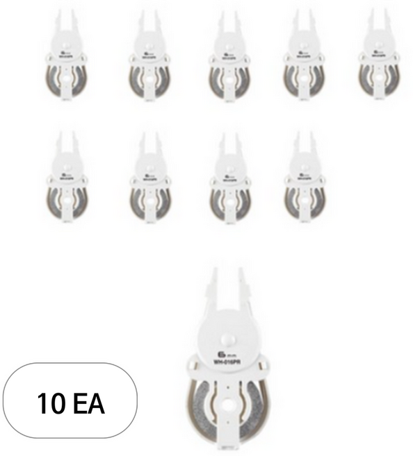 플러스 화이퍼 슬라이드 문서보안용 수정테이프 WH-016PR, 화이트, 10개