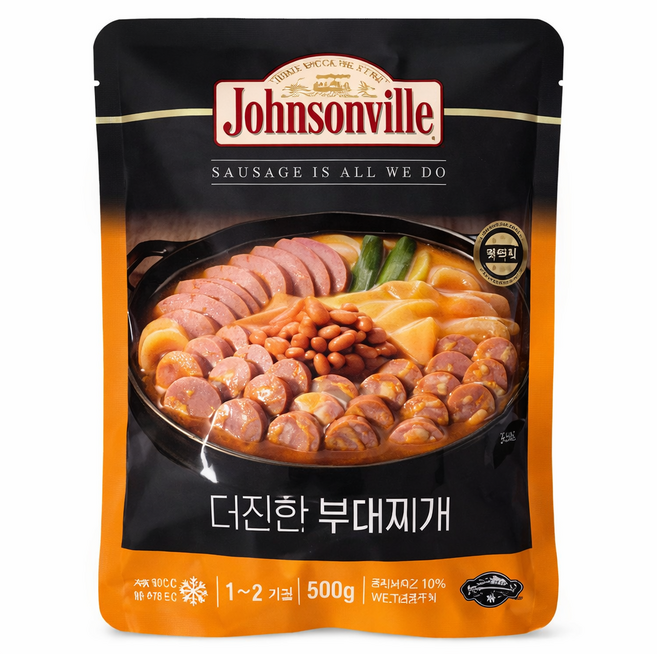 쟌슨빌 더진한 부대찌개, 500g, 2개