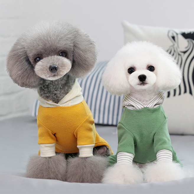 꼬깔모자 강아지 후드 올인원, S=핑크, 핑크, 1개