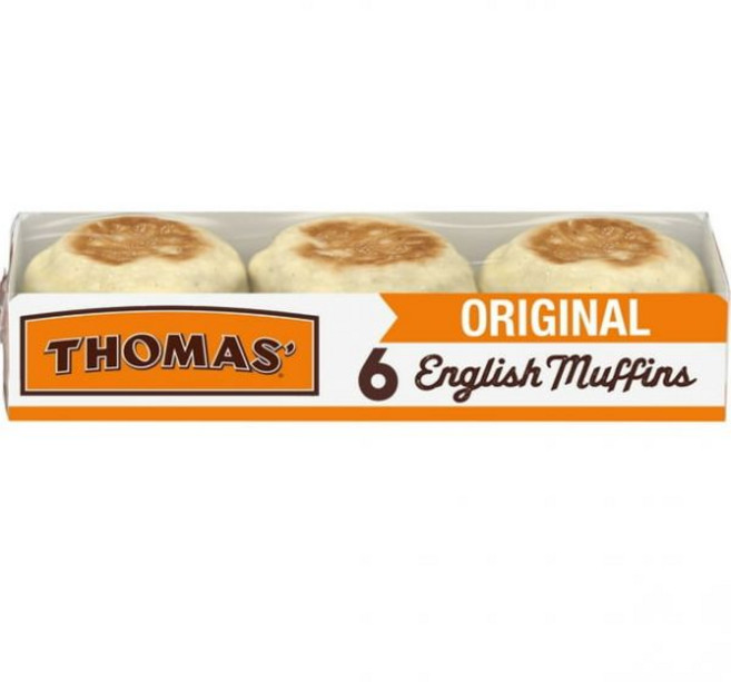 토마스 오리지널 잉글리시 머핀 369g 6개입 2박스