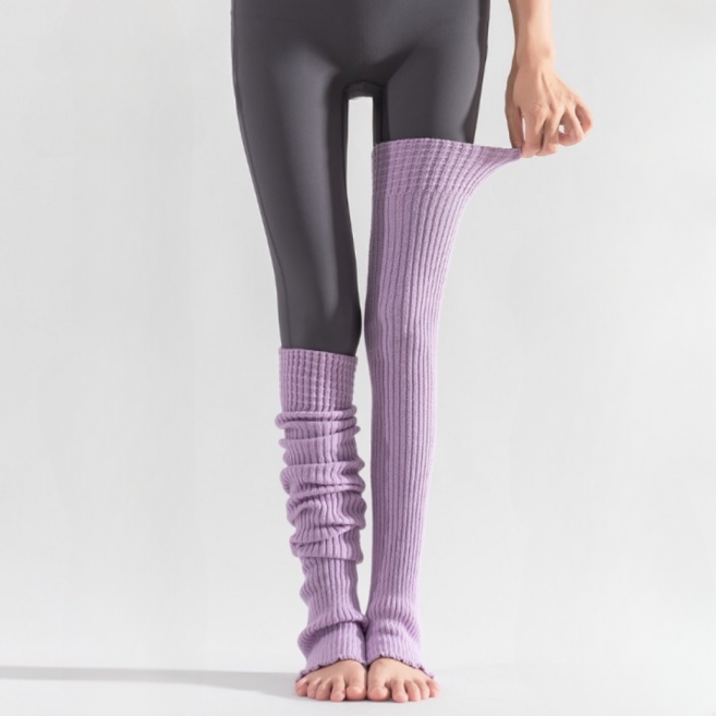 이이엘댄스 오픈 홀 레그워머 다리 무릎 발목 발레 워머