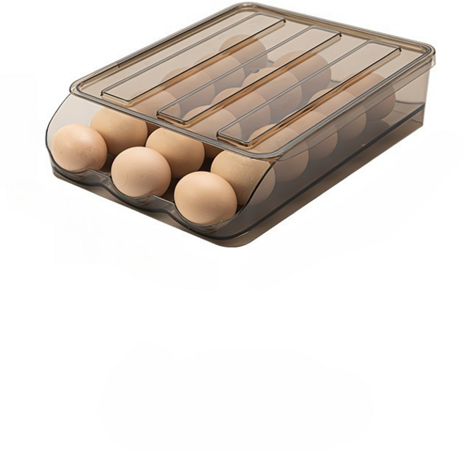 준성유통 냉장고 계란 정리함 보관함 3종 트레이 3열 다용도 다규격 호환, 1개