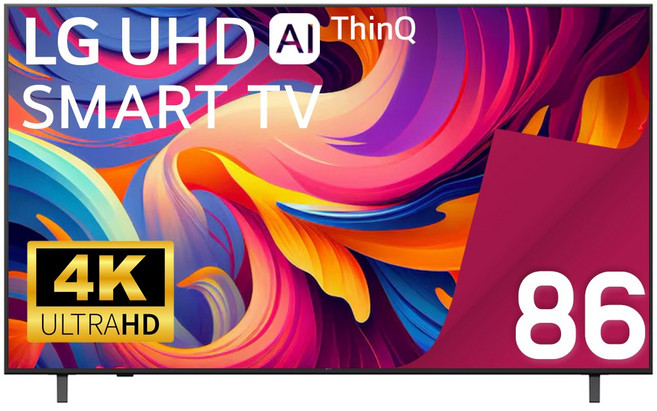 LG전자 TV 86UA7500 25년형 울트라 HD 4K 217cm(86인치) LED 스마트 티비 유튜브 넷플릭스 디즈니 미러링, 방문설치, 벽걸이형