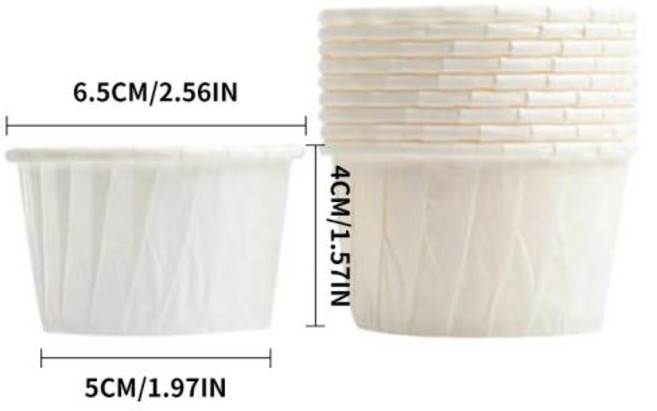 도시락 통 진공 밀폐 용기 김치통 포장 샐러드 냉장고 정리 스텐 김밥 보관 죽 쌀 롤 찬합 보온 휴대용 100개입 일회용 시음컵 파파르 소스컵 케이크 상자 음식 소형 소스 미니컵, 100pcs, 4)3.5oz white