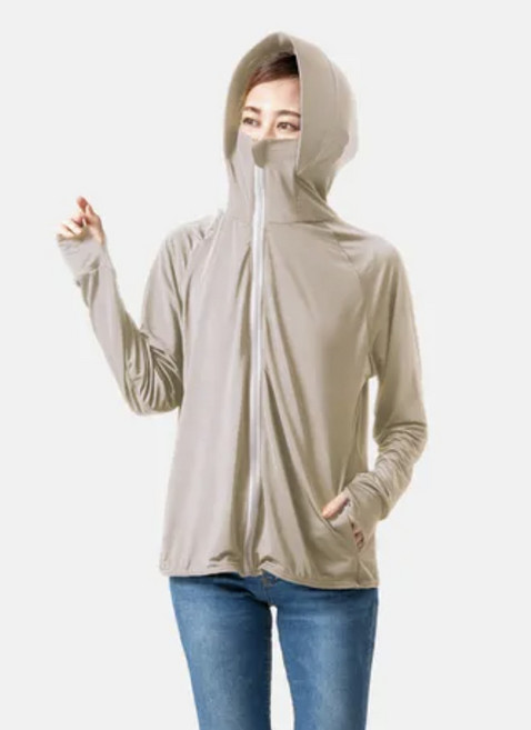 UV 速乾防曬連帽外套 360°防護 兩用設計