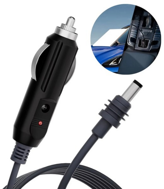 스타링크 미니용 2m/3m/5m 전원 케이블 차량용 시거잭 어댑터 12V DC 코드, 01 5m
