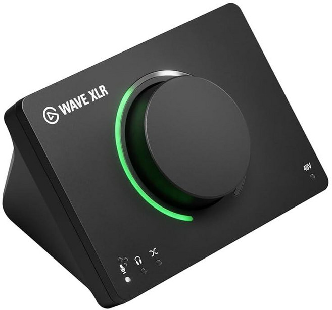 Elgato Wave XLR MK.2 – XLR 마이크용 USB 오디오 인터페이스 및 DSP 믹서 80dB 게인 온보드 효과 LED 피드백 터치 뮤트 스트림 데크 P, Elgato Wave XLR MK.2 – XLR 마이크